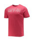 ფოტო #3 პროდუქტის Men's Heathered Charcoal, Crimson Alabama Crimson Tide Meter T-shirt and Pants Sleep Set
