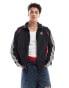 Фото #1 товара adidas Originals Street track jacket in black and red