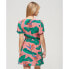Фото #2 товара SUPERDRY Printed Wrap Short Sleeve Short Dress