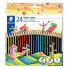 Фото #1 товара Цветные карандаши STAEDTLER 185 C24 Разноцветные 24 штуки