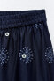 Фото #5 товара Длинная юбка с вышивкой «зеркала» ZARA