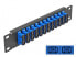 Delock 66771 - Fiber - SC - Black - Blue - Metal - Rack mounting - 1U