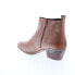 Фото #6 товара Roan by Bed Stu Aggie F858024 Womens Brown Leather Zipper Casual Dress Boots