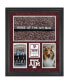 Фото #1 товара Texas A&M Aggies Kyle Field Framed 20'' x 24'' 3-Opening Collage