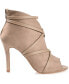 Полусапоги JOURNEE Collection Samara Peep Toe Booties