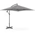 Фото #5 товара Parasol ogrodowy na wysięgniku kwadratowy 250 x 250 cm ciemnoszary