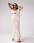 Фото #2 товара Kanya London Saree glitter co-ord in blush