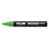 MILAN Display Box 12 Fluoglass Markers Chisel Tip 2 4 mm Green Colour