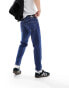 Фото #6 товара Calvin Klein Jeans dad jeans in dark wash