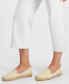 ფოტო #5 პროდუქტის Women's High-Rise Wide-Leg Crop Jeans, Created for Macy's