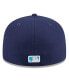 Фото #2 товара Men's Navy Tampa Bay Rays 2024 Father's Day 59FIFTY Fitted Hat