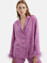 ფოტო #2 პროდუქტის Women's Jacquard Comfy Shirt