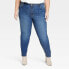 Фото #1 товара Women's High-Rise Skinny Jeans - Knox Rose Dark Wash 18