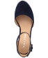 ფოტო #4 პროდუქტის Women's Birdey Ankle-Strap Block-Heel Platform Sandals, Created for Macy's