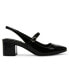 Women's Pia Block Heel Mary Jane Slingback Pumps