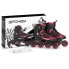 Фото #11 товара Spokey Revo BK/PK SPK-929598 roller skates, year 40