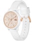 Фото #2 товара Часы Lacoste Women's L1212 Multi White Silicone 38mm