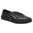 Фото #2 товара Puma Sf Ridge Cat Ballet Slip On Womens Black Sneakers Casual Shoes 307008-01