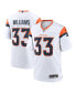 Men's Javonte Williams Denver Broncos Alternate Game Jersey