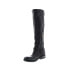 Фото #4 товара A.S.98 Tye 516338-201 Womens Black Leather Zipper Knee High Boots 6