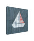 Фото #2 товара Grace Popp Nautical Plank I Canvas Art - 27" x 33"