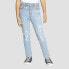 Фото #1 товара Levi's Girls' High-Rise Distressed Super Skinny Jeans - Light Wash 6X