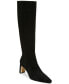 Sylvia Snip-Toe Knee-High Dress Boots
