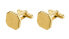 Elegant gold-plated cufflinks Ink BIK106