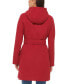 Фото #2 товара Women's Belted Hooded Coat