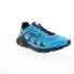 Фото #3 товара Inov-8 TrailFly Ultra G 300 Max 000977-BLBK Mens Blue Athletic Hiking Shoes