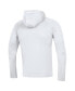 Men's White Maryland Terrapins School Logo Raglan Long Sleeve Hoodie Performance T-shirt
