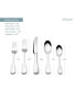 Фото #7 товара Toulon Satin 18/10 Stainless Steel 44 Piece Flatware Set, Service for 8