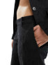 Фото #3 товара Weekday Keela co-ord dot jacquard trousers in black