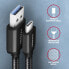 Фото #5 товара Кабель USB С - USB A AXAGON BUCM3-AM15AB 1.5 м Черный