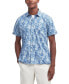 Men's Ives Summer-Fit Tropical Leaf-Print Button-Down Shirt