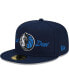 Фото #2 товара Men's x Just Don Navy Dallas Mavericks 59FIFTY Fitted Hat