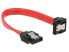 Delock 83976 - 0.1 m - SATA 7-pin - SATA 7-pin - Male/Male - Black,Red - Straight