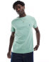 Фото #4 товара Polo Ralph Lauren icon logo pocket t-shirt classic oversized fit in light green