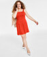 ფოტო #4 პროდუქტის Women's Solid Ponté-Knit Mini Tank Dress, Created for Macy's