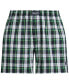 Фото #4 товара Men's Plaid Woven Boxers