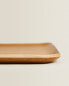 Фото #9 товара Rectangular non-slip wooden tray