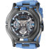 Фото #1 товара Invicta 41715 Men's Sea Hunter Grey Dial Chronograph Strap Watch BLUE