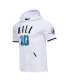 ფოტო #3 პროდუქტის Men's Tyreek Hill White Miami Dolphins Player Name and Number Hoodie T-shirt