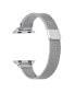 Фото #2 товара Men's and Women's Silver-Tone Skinny Metal Loop Band for Apple Watch 42mm