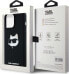 Karl Lagerfeld Karl Lagerfeld KLHMP15LSCHPPLK iPhone 15 Pro 6.1" czarny/black hardcase Silicone Choupette Head MagSafe