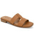 Фото #1 товара Women's Gabbyy Slip-On Slide Flat Sandals, Created for Macy's