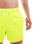 Фото #4 товара ASOS DESIGN swim short in short length in neon yellow