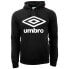 UMBRO Large Logo hoodie Черно-белый, 14 лет - фото #2