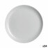 Фото #1 товара Плоская тарелка Luminarc Pampille Granit Серый Cтекло 25 cm (24 штук)