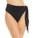 Ramy Brook 285061 Nova Metallic Side Tie Bikini Bottom, Size Small